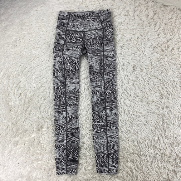 Lululemon Fast & Free 7/8 Tight II *Nulux 25" Swerve Vapor Metal Grey - Picture 1 of 6